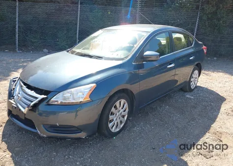 2015 Nissan Sentra Sv из США, поврежденный, VIN 3N1AB7AP9FY248395